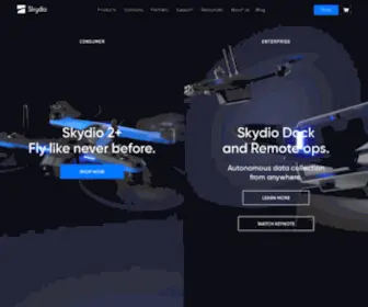SKydio.com(Skydio Inc) Screenshot
