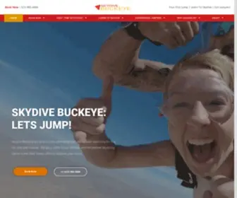 SKydivebuckeye.com(Skydive buckeye) Screenshot