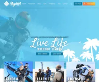 SKydivecalifornia.com(Skydive California) Screenshot
