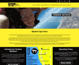 SKydivecapetown.co.za(Skydive Cape Town) Screenshot