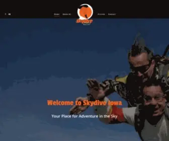 SKydiveia.com(Skydive Iowa) Screenshot