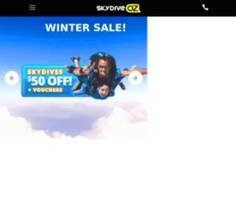 SKydiveoz.com.au(Moruya Heads) Screenshot