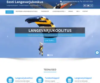 SKydiving.ee(Eesti Langevarjukeskus) Screenshot