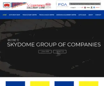 SKydomegroup.com(Skydome Auto) Screenshot