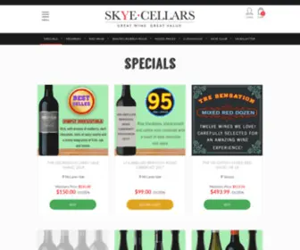 Skyecellars.com.au(Skye cellars) Screenshot