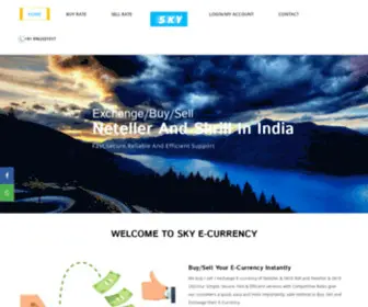 Skyecurrency.com(Sky E) Screenshot