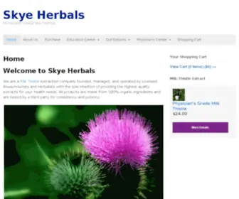 Skyeherbals.com(Skye Herbals) Screenshot