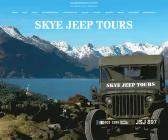 Skyejeeptours.com(Skye Jeep Tours) Screenshot