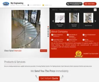Skyeng.co.in(Sky Engineering) Screenshot