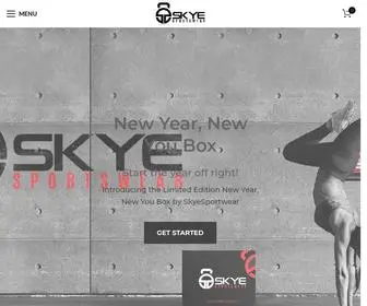 Skyesportswear.com(Home) Screenshot