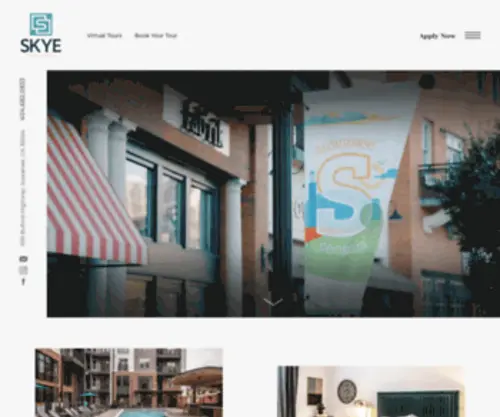 Skyesuwanee.com(Luxury Apartments for rent in Suwanee) Screenshot