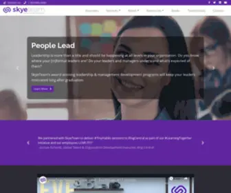 Skyeteam.com(Keynote Speaker) Screenshot