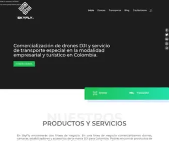 SKYFLY.com.co(Drones DJI) Screenshot