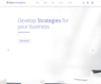 SKYfyinnovations.com(Insurance Company Website Template) Screenshot