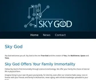 SKygod.org(Sky God) Screenshot