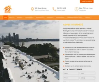 SKyguardgc.com(SkyGuard GC Roofing) Screenshot