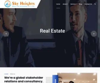 SKyheightsgroup.com(Sky Heights Group) Screenshot