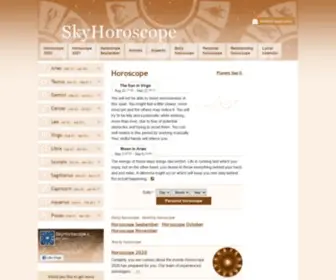 SKyhoroscope.com(Horoscope) Screenshot