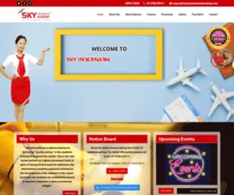 Skyinternationalacademy.com(Best Aviation Institute of Air Hostess & Hospitality in Guwahati) Screenshot