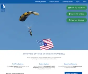 SKyjump.com(Skydive Pepperell) Screenshot