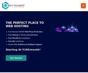 SKYknightsolution.com(Elevate Your IT Solutions with Sky Knight Solution) Screenshot