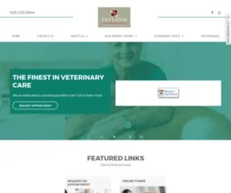 SKylandanimalhospital.com(Veterinarian in Asheville) Screenshot