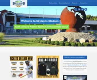 SKylandsstadium.com(Skylands Stadium) Screenshot