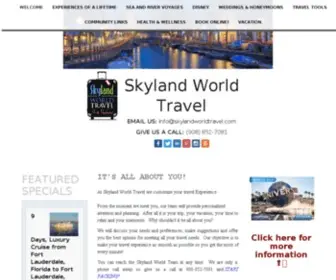 SKylandworldtravel.com(SKYLAND WORLD TRAVEL) Screenshot