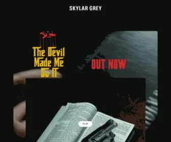SKylargreymusic.com(Skylar Grey) Screenshot