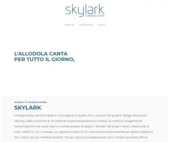 SKylark.team(Agenzia di Comunicazione) Screenshot