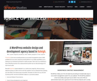 SKylarstudios.com(WordPress Website Design) Screenshot