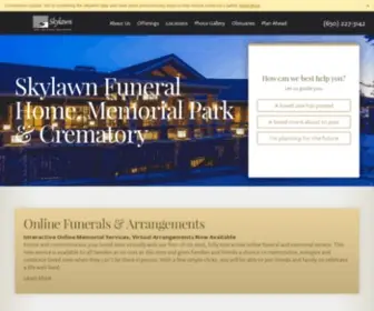 SKylawnmemorialpark.com(The passing of a loved one) Screenshot