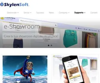 SKylensoft.com(Realizzazione software gestionali avanzati per aziende) Screenshot