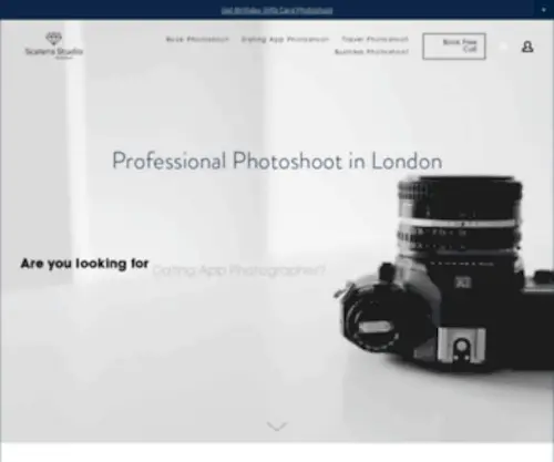 SKylensstudio.com(Professional Photoshoot in London) Screenshot