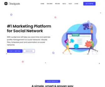 SKylife.ro(Social Marketing Tool) Screenshot