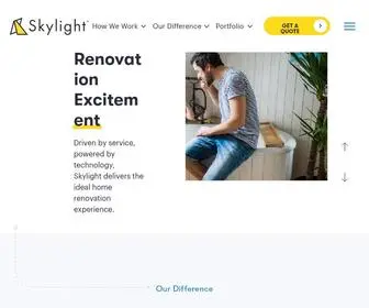 SKylight.com(Your Full Remodel Solution) Screenshot