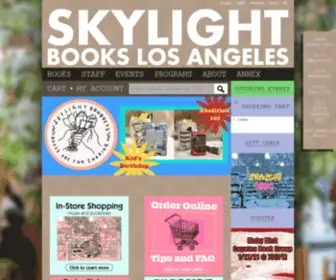 SKylightbooks.com(Skylight Books) Screenshot