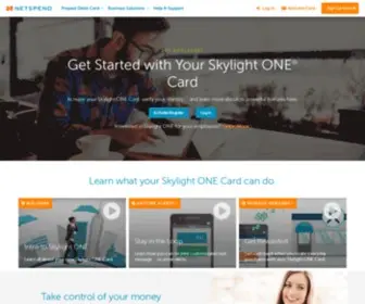 SKylightpaycard.com(Skylight PayOptions Account) Screenshot
