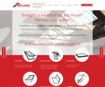 SKylightservicecenter.com(Skylights Service Center) Screenshot