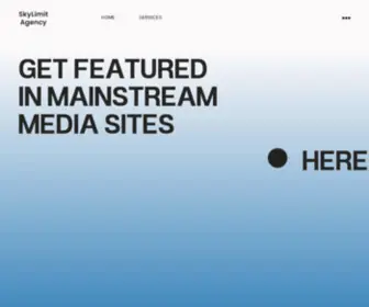 SKylimitagency.com(SkyLimit Agency) Screenshot