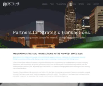 SKyline-Advisors.com(Private Stock Transactions) Screenshot