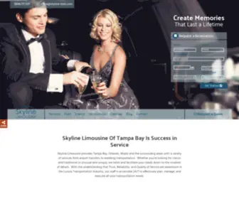 SKyline-Limo.com(Skyline Limousine) Screenshot