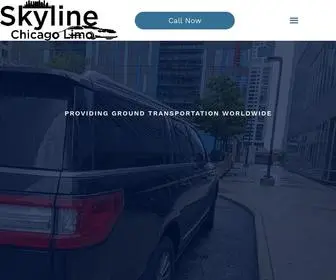 SKylinechicagolimo.com(Chicago Limo Service O'Hare and Midway Airports) Screenshot