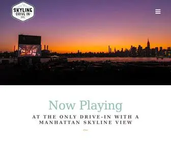 SKylinedriveinnyc.com(Movies With A View) Screenshot