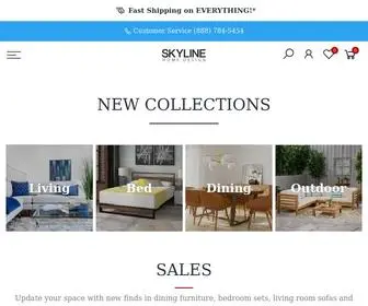 SKylinehomedesign.com(Furnish Your Dream Home By Skyline Home Design) Screenshot