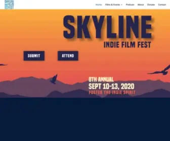 SKylineindiefilmfest.org(Skyline Indie Film Fest) Screenshot