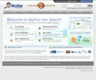 SKylinelien.com(Skyline Lien) Screenshot