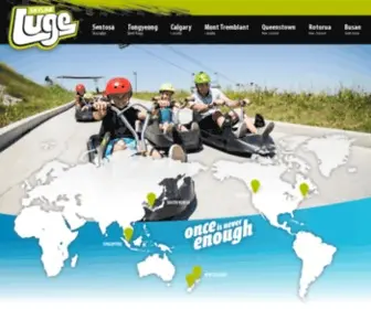 SKylineluge.com(Skyline Luge) Screenshot