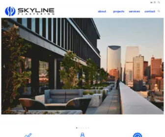 SKylineplastering.com(Plastering Experts Chicago and Suburbs) Screenshot