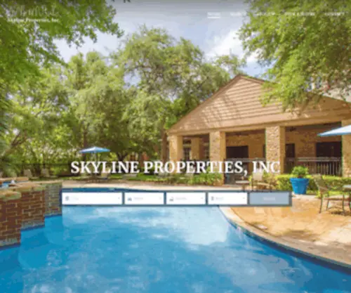 SKylinepropertiesinc.com(Skyline Properties) Screenshot